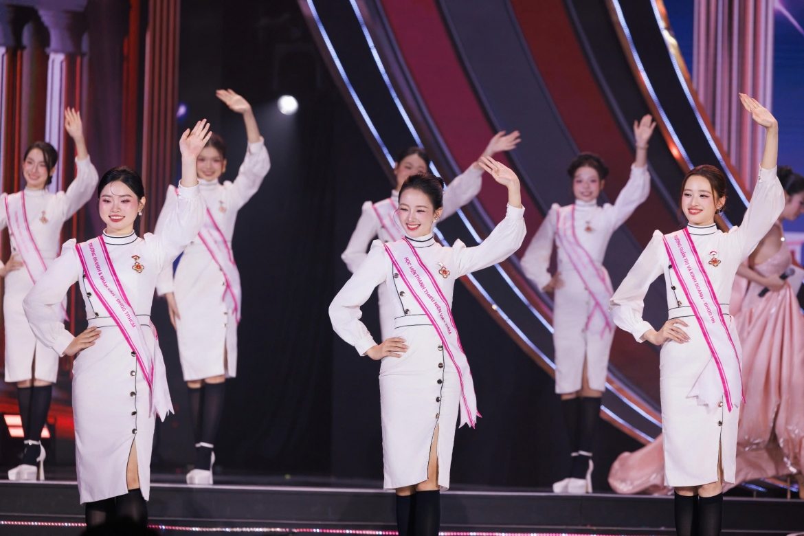 Miss Student Vietnam contestants. Photo: Organizing Committee.