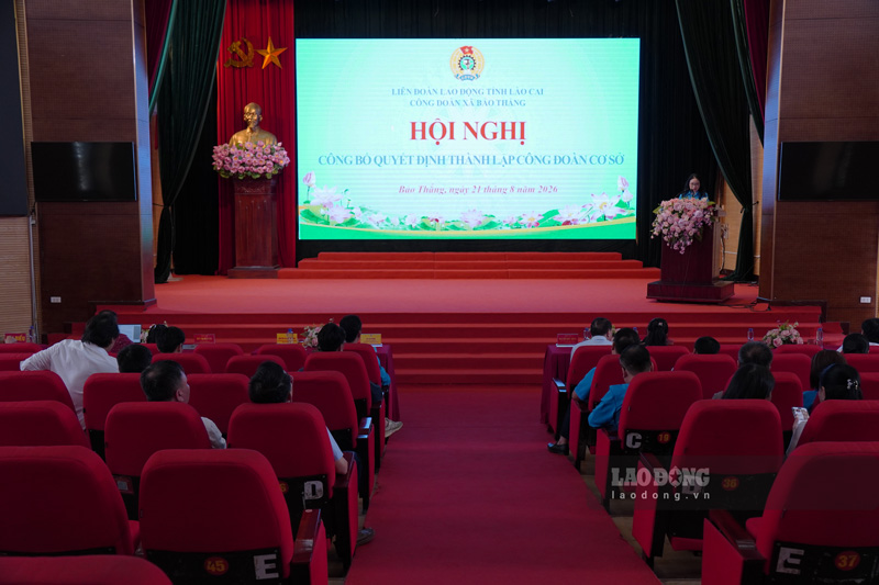 2 more grassroots trade unions established at enterprises in Lao Cai. Photo: Dinh Dai