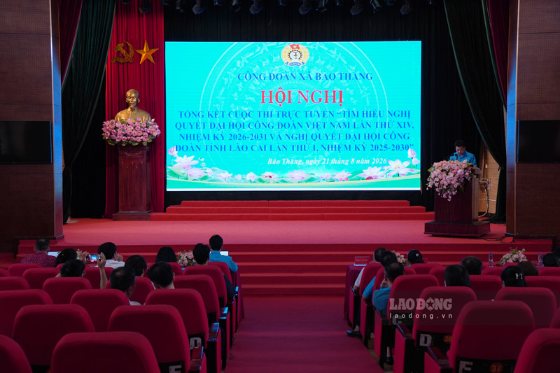 Các công đoàn cơ sở tích cực tham gia cuộc thi trực tuyến tìm hiểu nghị quyết Công đoàn. Ảnh: Đinh Đại
