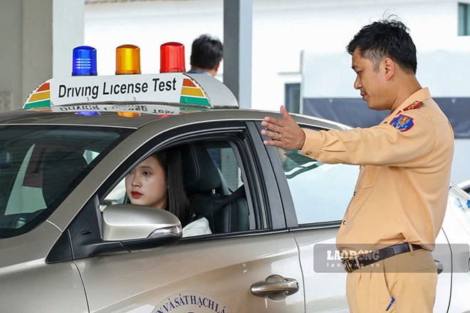 The long-distance exam from 2027 will test skills in overtaking and changing lanes. Photo: To The