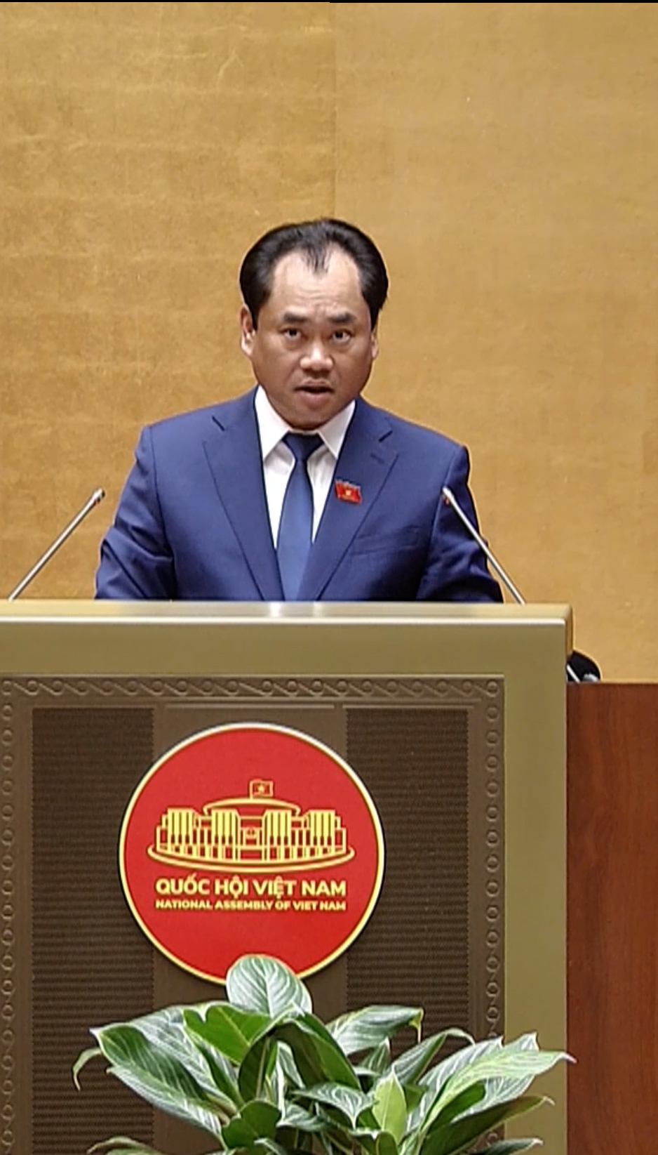 Bộ trưởng Trịnh Việt Hùng: “Người dân sẽ không mất quyền khi giao dịch đất đai”. Ảnh cắt từ video