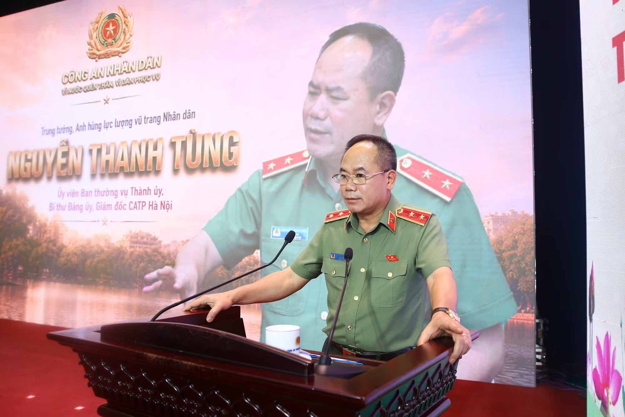 Lieutenant General Nguyen Thanh Tung - Director of Hanoi City Police - is 1 of 10 individuals expected to be proposed for the title of Outstanding Citizen of the Capital in 2026. Photo: Hanoi City Police