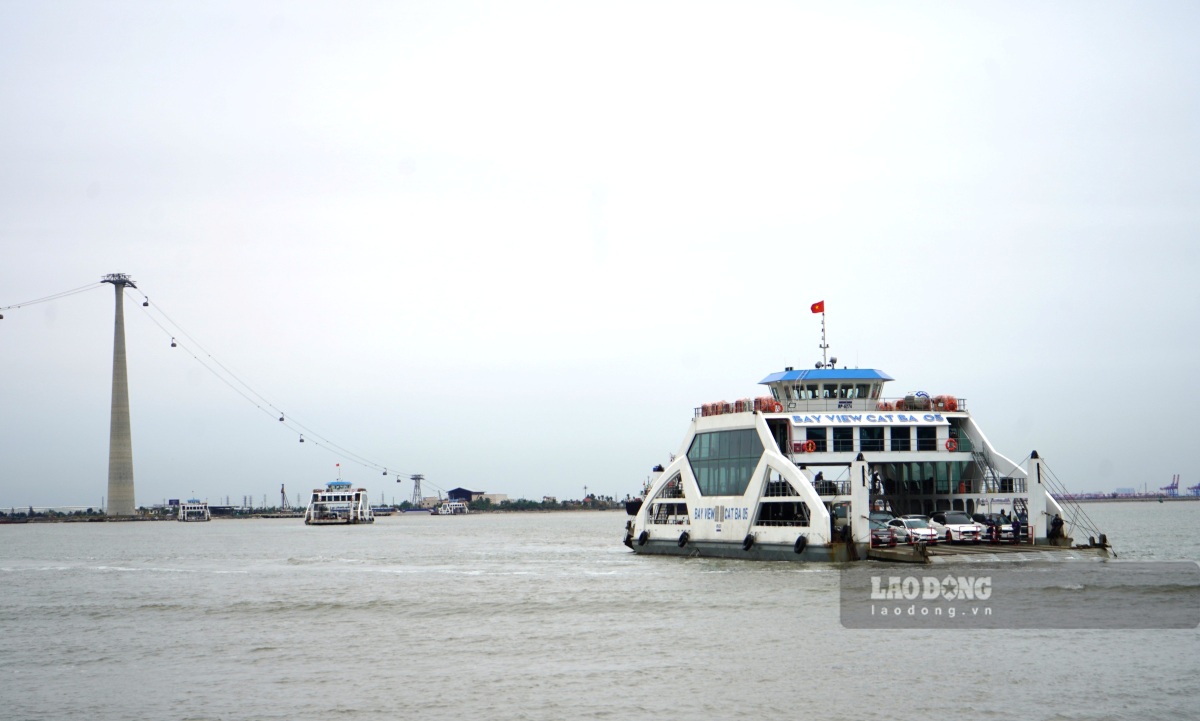 Hai Phong bans the sea from 7:00 am on August 22 to respond to storm No. 4. Photo: Mai Dung
