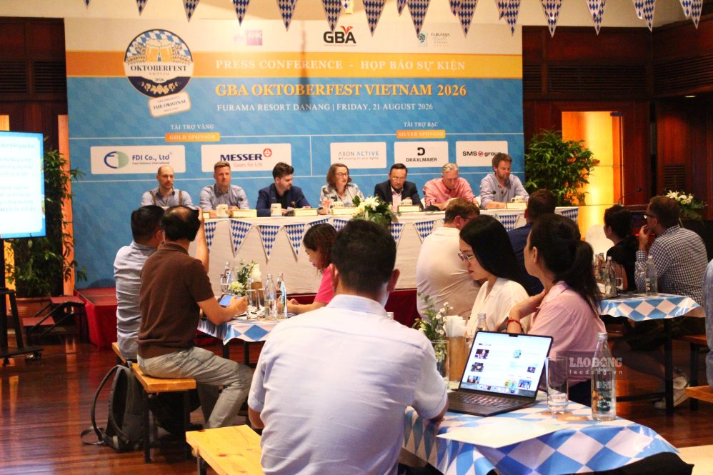 GBA Oktoberfest Vietnam 2026 sẽ mang không khí lễ hội Bavaria đến Đà Nẵng vào ngày 2.10. Ảnh: Thanh Huyền