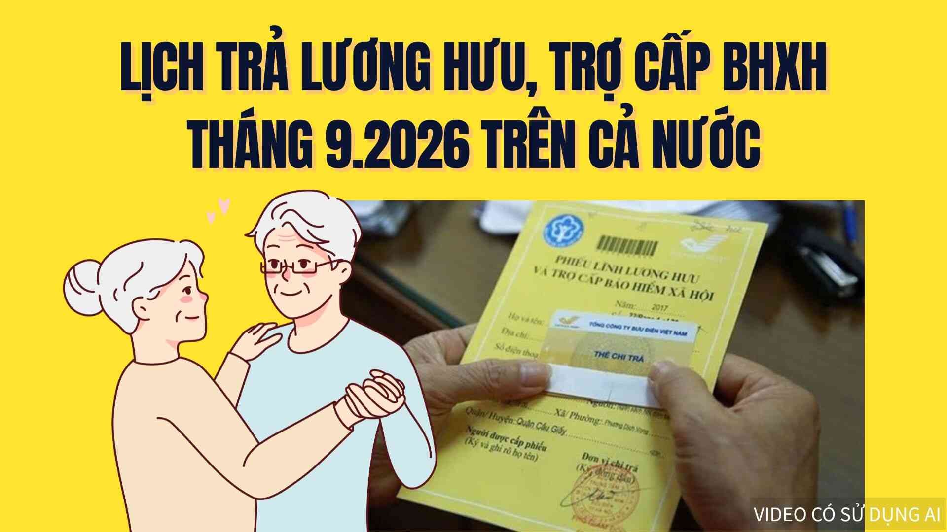 Calendrier officiel des pensions de retraite et des allocations d'assurance sociale pour septembre 2026 dans tout le pays