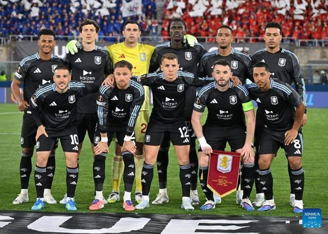 Đội hình của Aston Villa liên tục bị xáo trộn. Ảnh: Xinhua