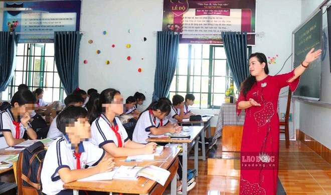 Lam Dong province has approved a plan to arrange the education network in the area. Photo: Phuc Khanh