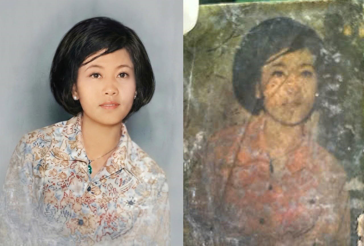 Photo of the woman being restored. Photo: Quang Ngai Provincial Military Command