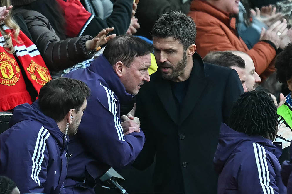 Michael Carrick is very passionate about upgrading Man United's midfield. Photo: AFP