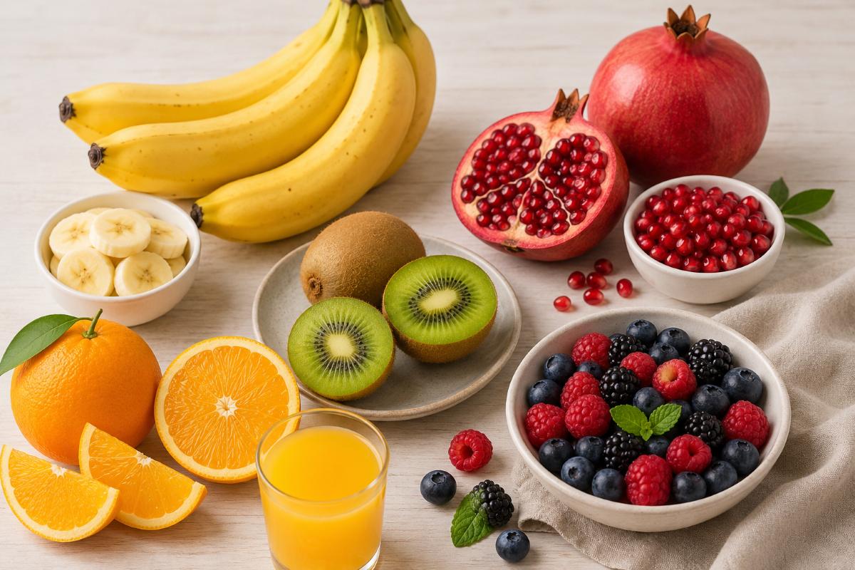 Adding some fruits to your diet will help lower blood pressure naturally. Photo supported by AI