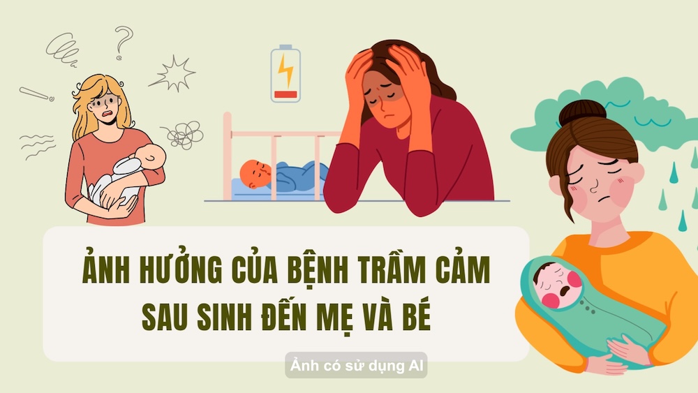 Effects of postpartum depression on mother and baby