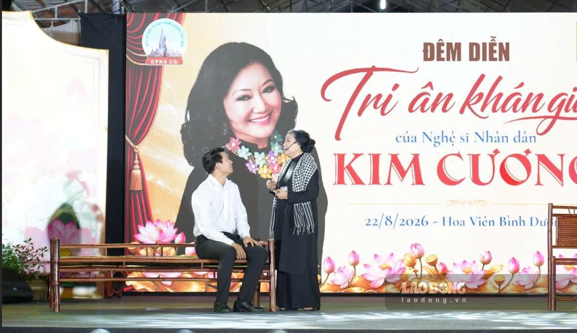 Đêm diễn để lại dấu ấn trong lòng khán giả. Ảnh: Đình Trọng