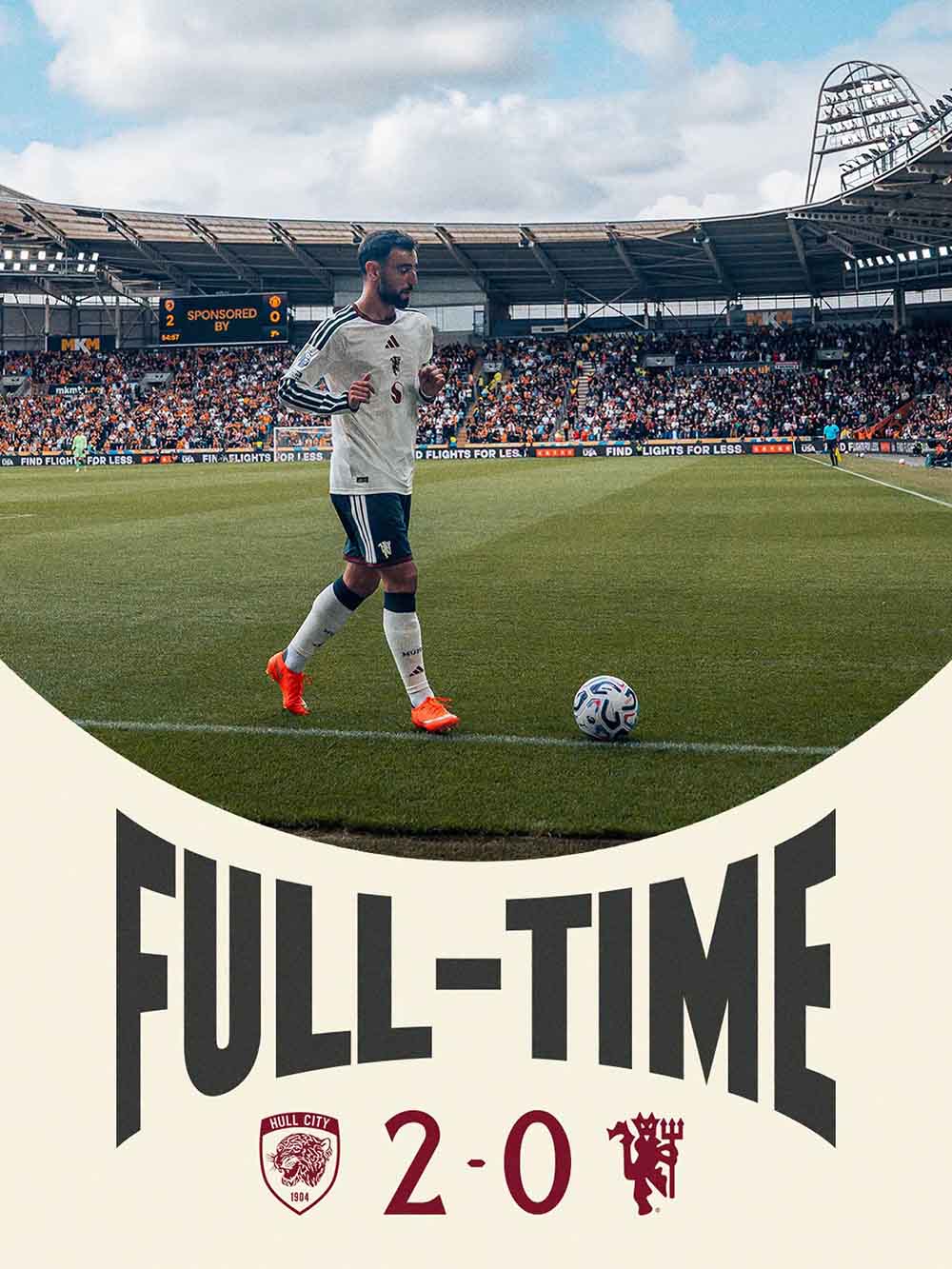 Man United suffered a 0-2 defeat to Hull City in their Premier League 2026-2027 opening match. Photo: MUFC