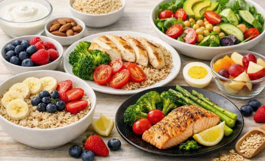 1200 calorie menu helps to lose weight safely, maintain energy and balanced figure every day. Graphics: AI