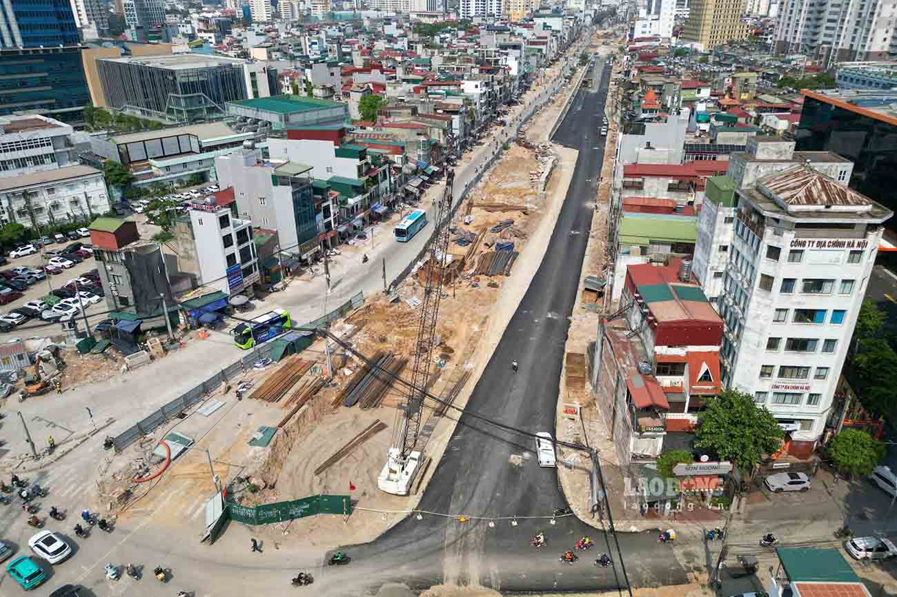 Dự án đường Vành đai 1 hồi đầu tháng 6.2026. Ảnh: Sóng Hữu
