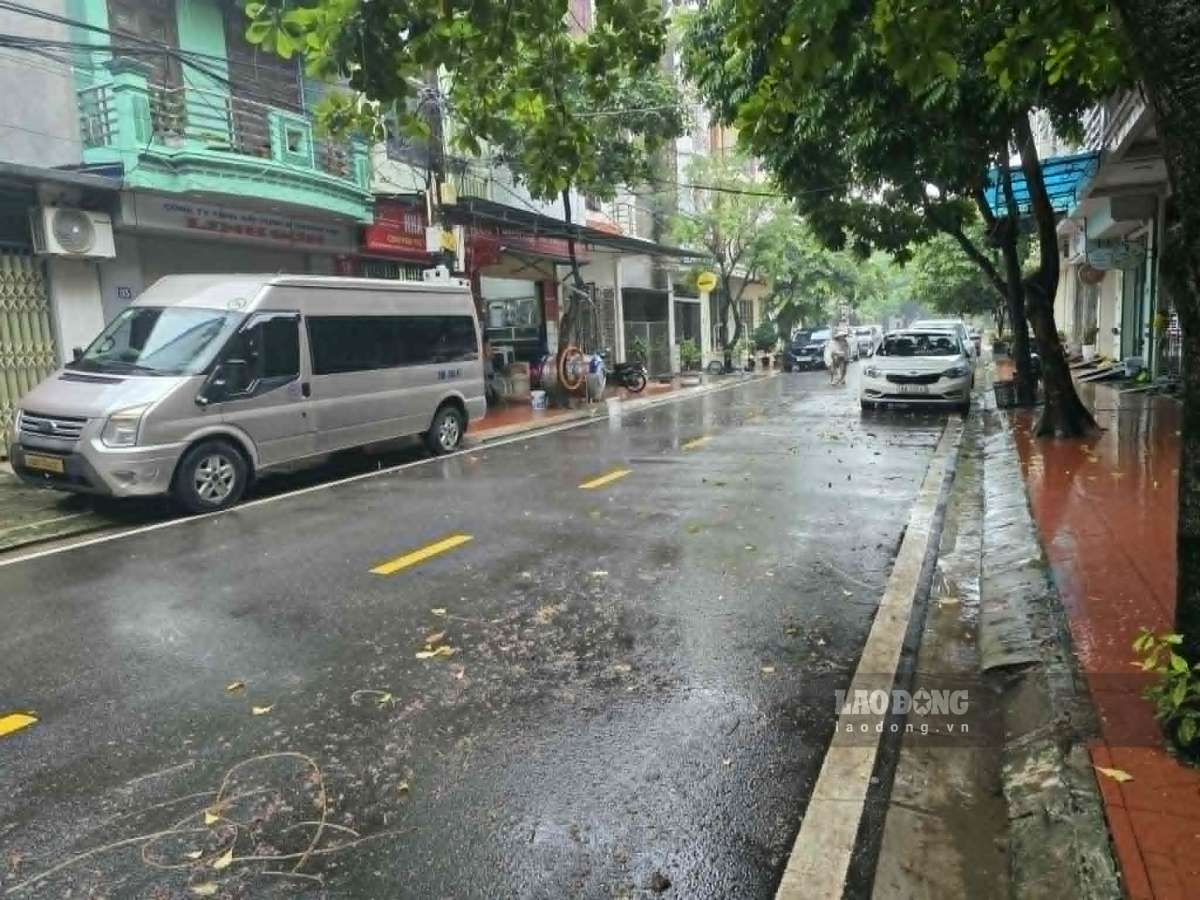 Khu vực phường Nam Định, tỉnh Hưng Yên mưa