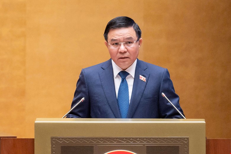 Member of the Party Central Committee, Minister of Industry and Trade Le Manh Hung. Photo: Quochoi. vn