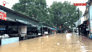 台風4号の影響による長期にわたる豪雨と洪水は、ランソン省に深刻な被害をもたらしました。写真:カイン・リン