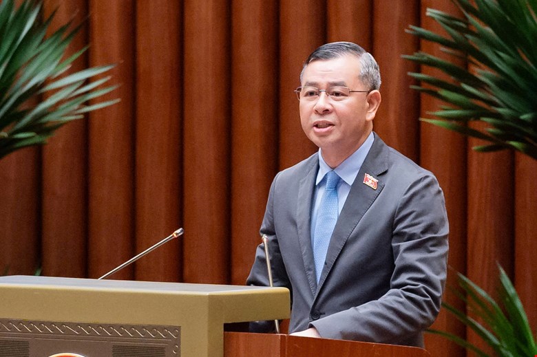 Ủy viên Trung ương Đảng, Bộ trưởng Bộ Tài chính Ngô Văn Tuấn. Ảnh: Quochoi.vn
