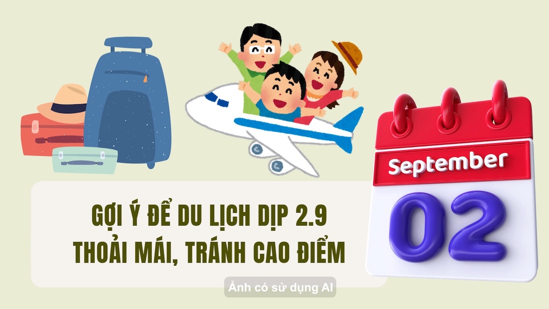 Suggestions for comfortable travel on September 2nd, avoid peak season