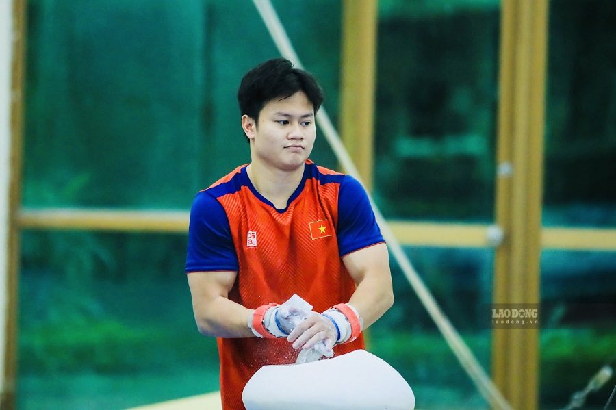 Khánh Phong đang có sự tự tin hướng đến ASIAD 20. Ảnh: Minh Dân
