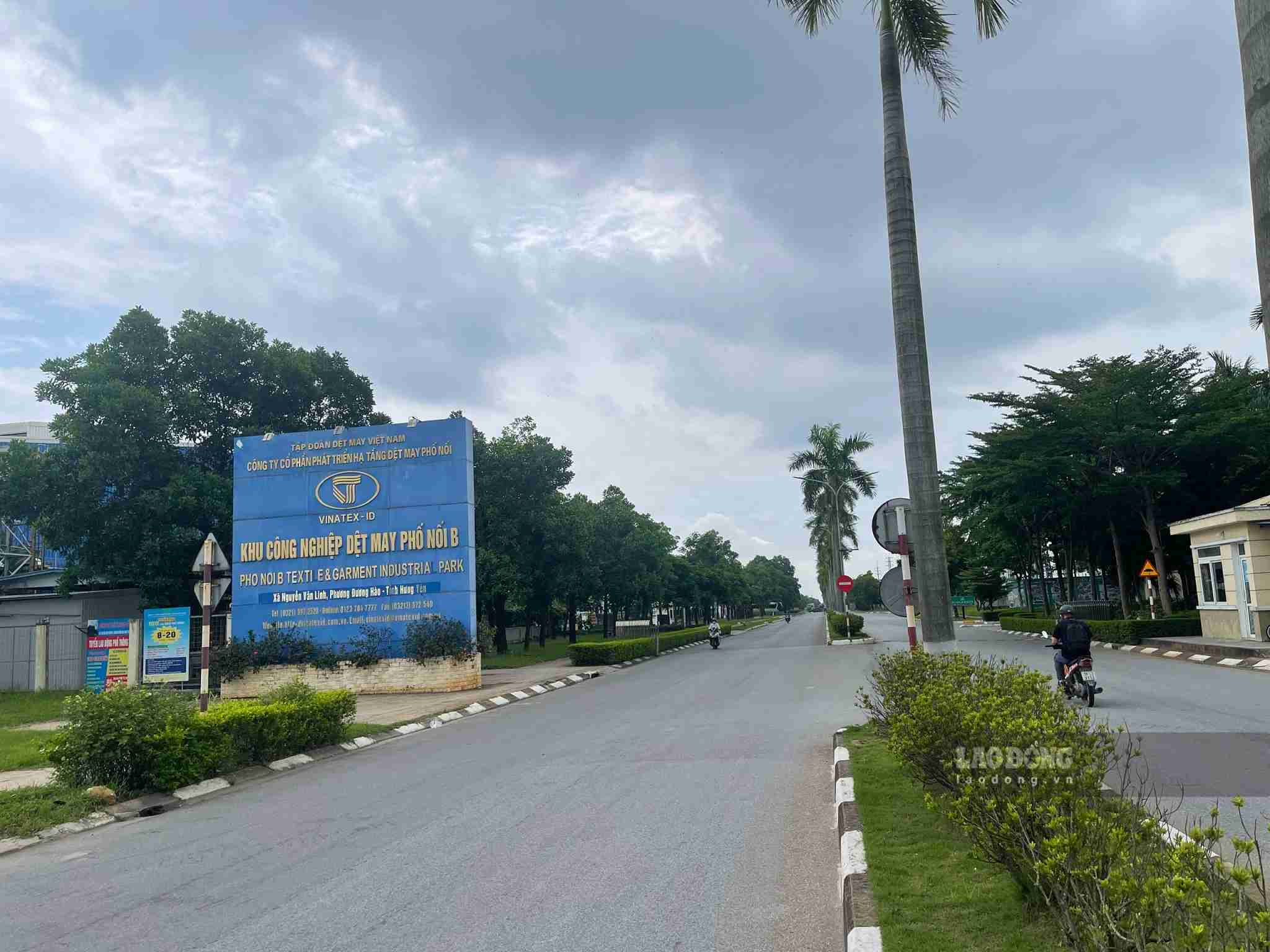Khu công nghiệp Dệt may Phố Nối dự kiến được bổ sung nguồn nước trong tháng 10. Ảnh: Mai Hương