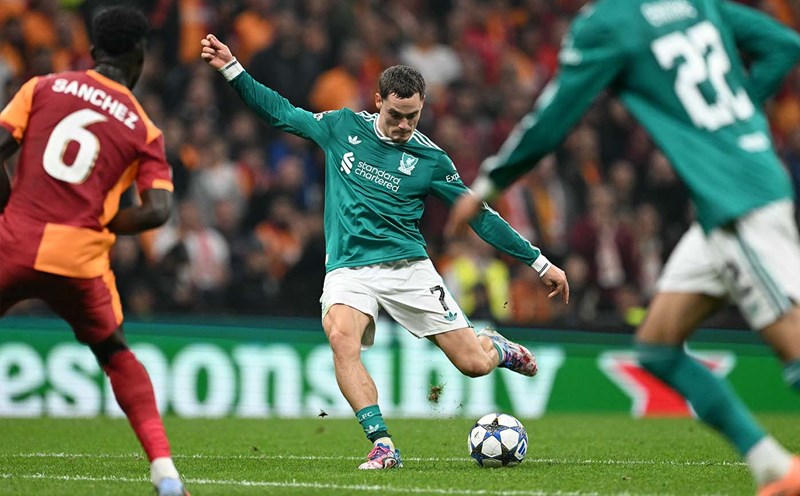 Florian Wirtz đối diện với áp lực cực lớn tại Anfield. Ảnh: AFP