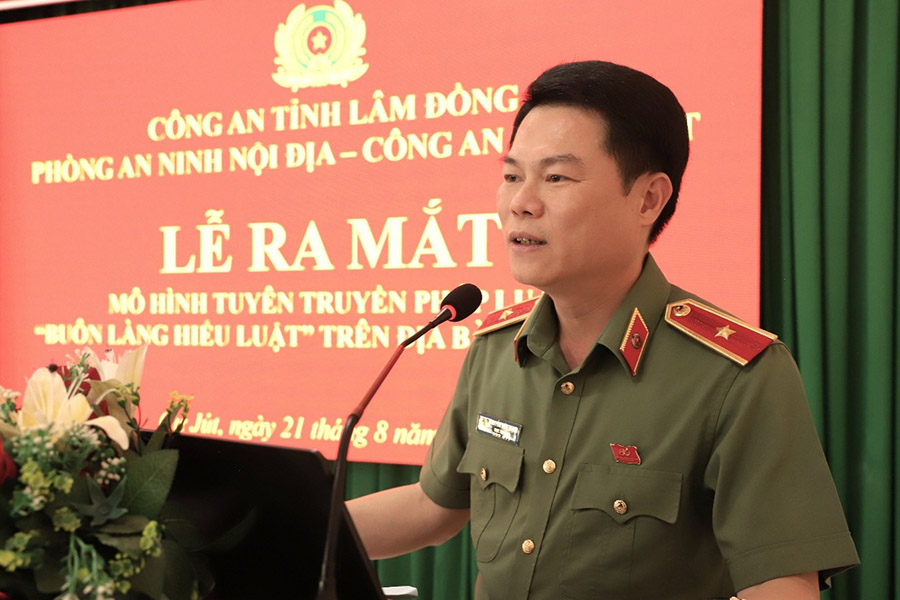 Lâm Đồng ra mắt mô hình “Buôn, làng hiểu luật” tại cơ sở