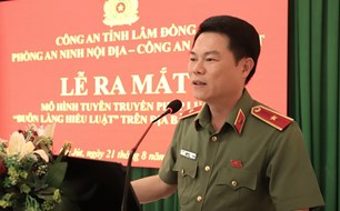 Lâm Đồng ra mắt mô hình “Buôn, làng hiểu luật” tại cơ sở