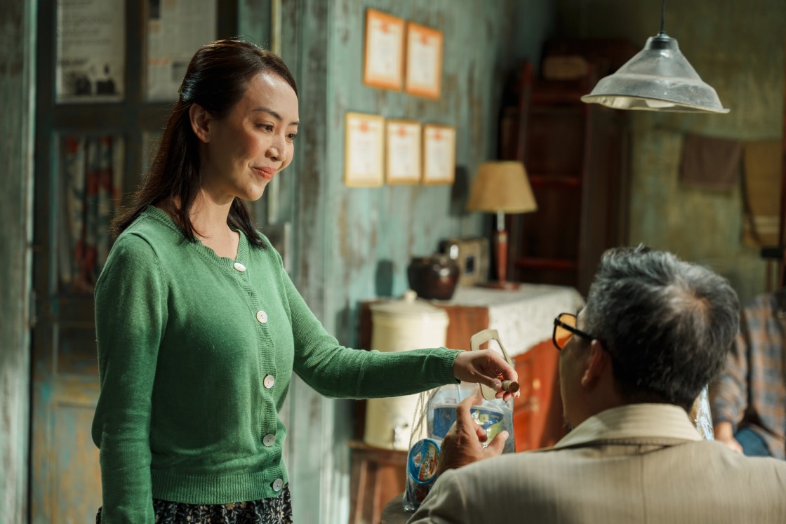 Thu Trang, Tiến Luật đóng cặp trong “Quý tử vượt giàu“. Ảnh: Đoàn phim cung cấp.