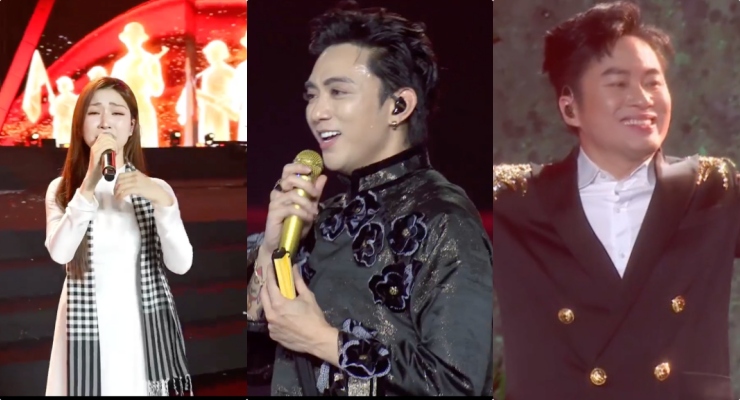Artists participating in the Fatherland in the Heart concert.