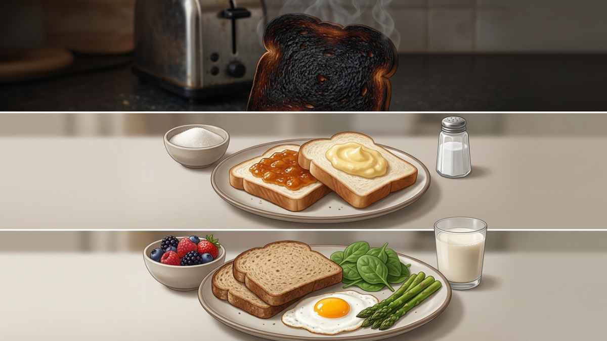 People with weak kidneys should consider the right type of bread. Photo supported by AI