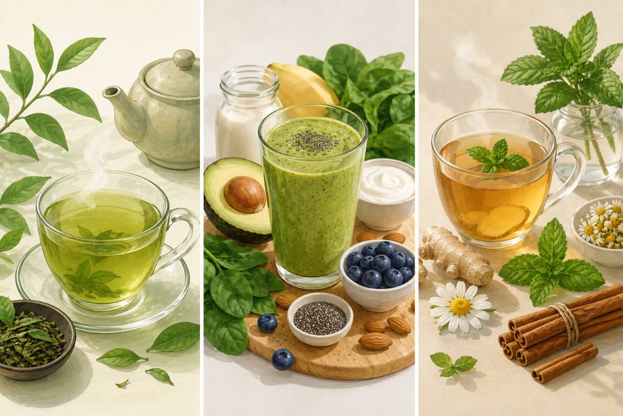 Au lieu de rechercher des boissons gazeuses à calories vides, choisir des boissons adaptées à votre alimentation aidera à équilibrer l'indice glycémique. Photo prise avec l'aide de l'IA