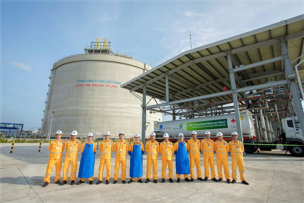 PV GAS collective unites, strives, and excellently completes the leading role of the gas industry in Vietnam. Photo: PV GAS