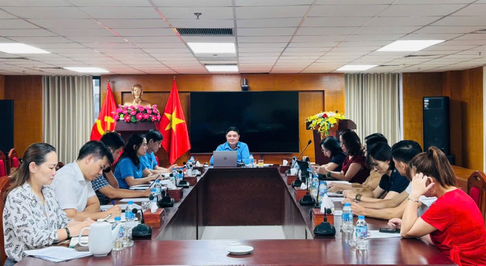 Vietnam Science and Technology Trade Union implements the pilot model of the Project "Trade Union promotes building a culture of occupational safety in the workplace in the period 2025-2030". Photo: Vietnam Science and Technology Trade Union