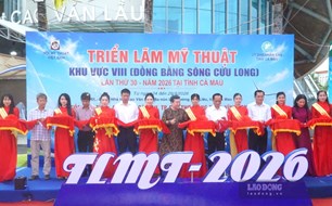 Mỹ thuật Đồng bằng sông Cửu Long hội tụ tại Cà Mau