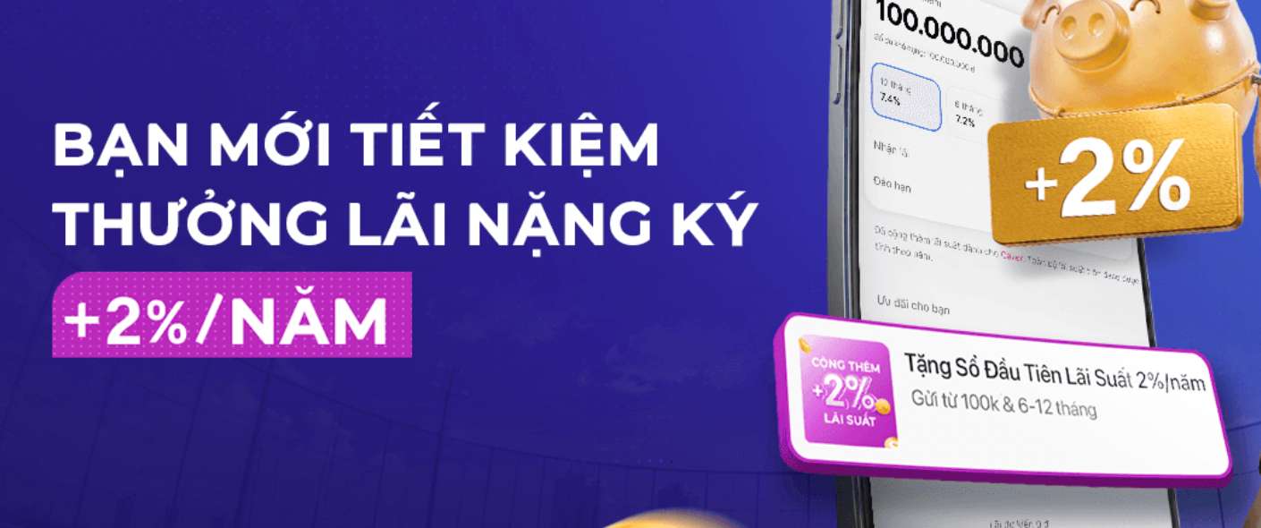 Biểu lãi suất tiết kiệm Cake by VPBank. Ảnh: Cake by VPBank