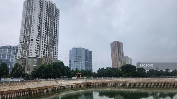 Hà Nội triển khai 12 dự án thoát nước, giảm ngập úng. Ảnh: Minh Hạnh