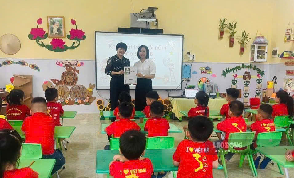Highland students in Lao Cai enjoy many support policies. Photo: Duy Dung