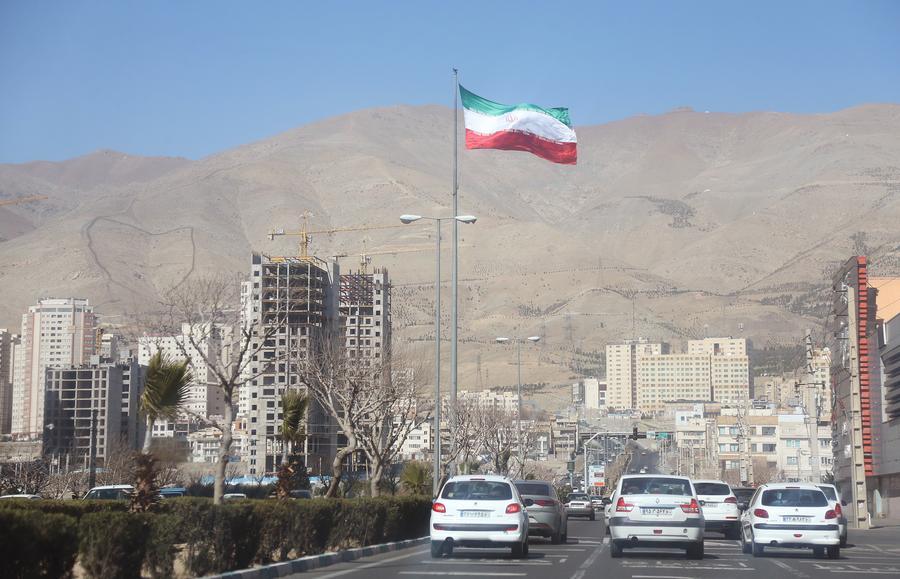 An area in Tehran, the capital of Iran. Photo: Xinhua