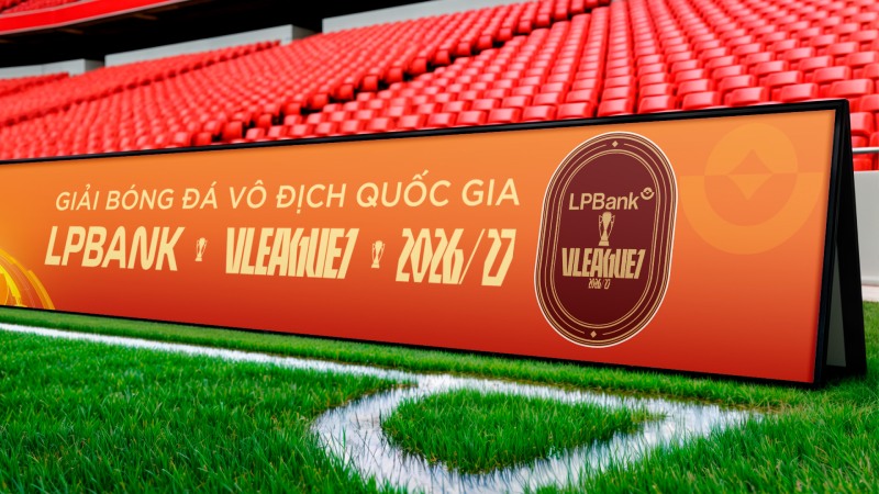 Bộ nhận diện mới tại V.League 2026-2027. Ảnh: FPT Play