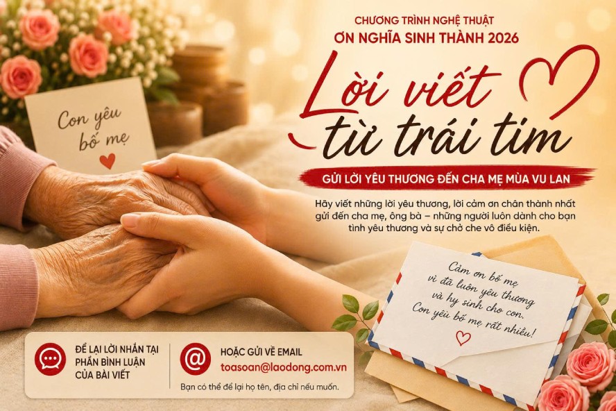 Sending a word of love to parents during the Vu Lan season - sometimes, the simplest thing is the most meaningful gift. Graphics: AI