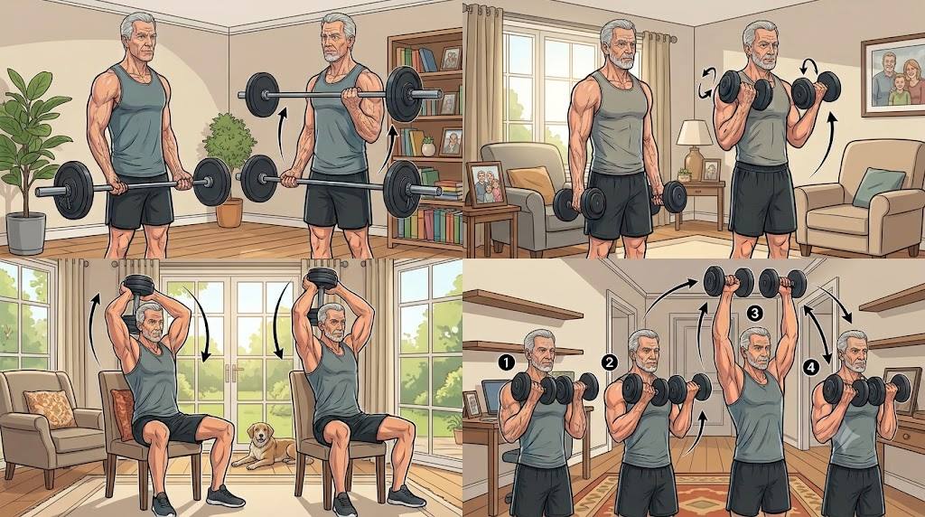 With simple exercises, people over 60 can restore strength to their hands. Photo: AI
