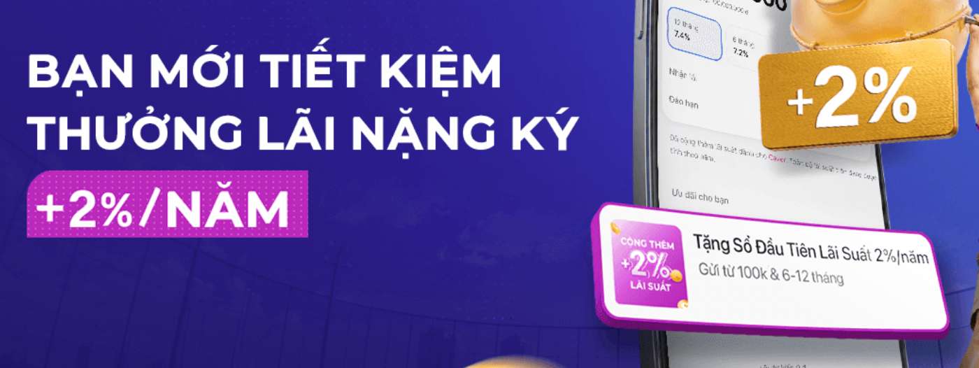 Biểu lãi suất tiết kiệm Cake by VPBank. Ảnh: Cake by VPBank  