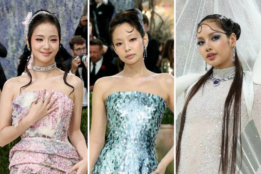 Jisoo, Jennie and Lisa of Blackpink group. Photo: AFP