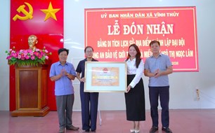 Nơi thành lập Đại đội Công an bảo vệ giới tuyến xếp hạng di tích cấp tỉnh