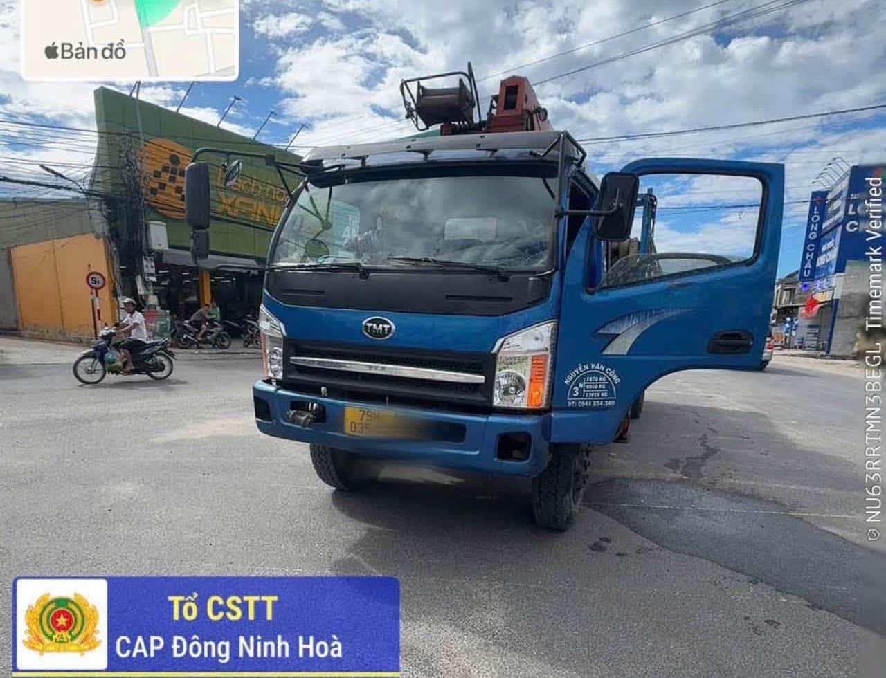 Cơ quan chức năng đã xử lý một số trường hợp vi phạm giao thông qua camera an ninh. Ảnh: Phòng CSGT Khánh Hòa