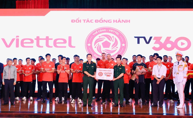 The Cong Viettel organizes the Launching Ceremony of the new 2026-2027 season. Photo: TCVT