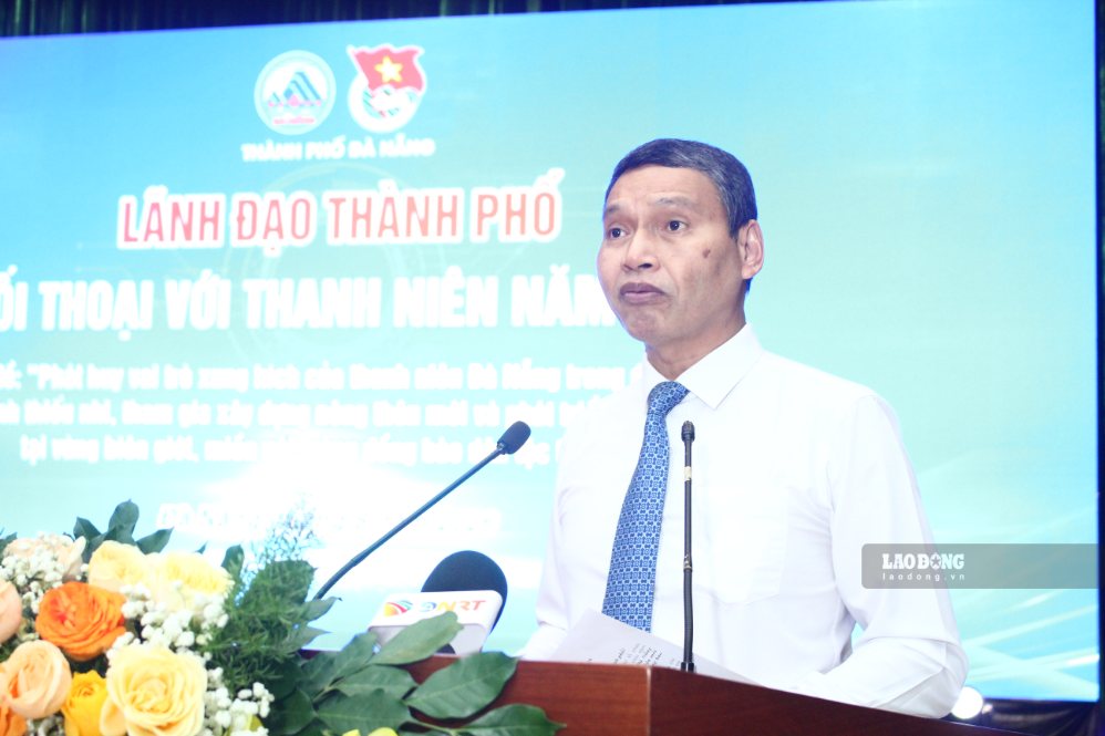 Ông Hồ Kỳ Minh, Phó Chủ tịch Thường trực UBND TP Đà Nẵng phát biểu tại chương trình. Ảnh: Thanh Huyền