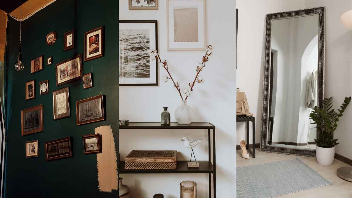Tận dụng ảnh cũ để trang trí, tạo điểm nhấn và dấu ấn riêng cho không gian sống. Đồ họa: Hạ Mây/Nguồn Canva